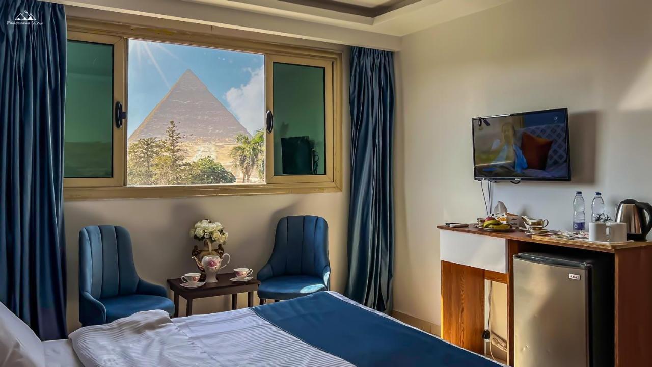 Panorama View Pyramids Hotel Kafrat al Jabal Luaran gambar
