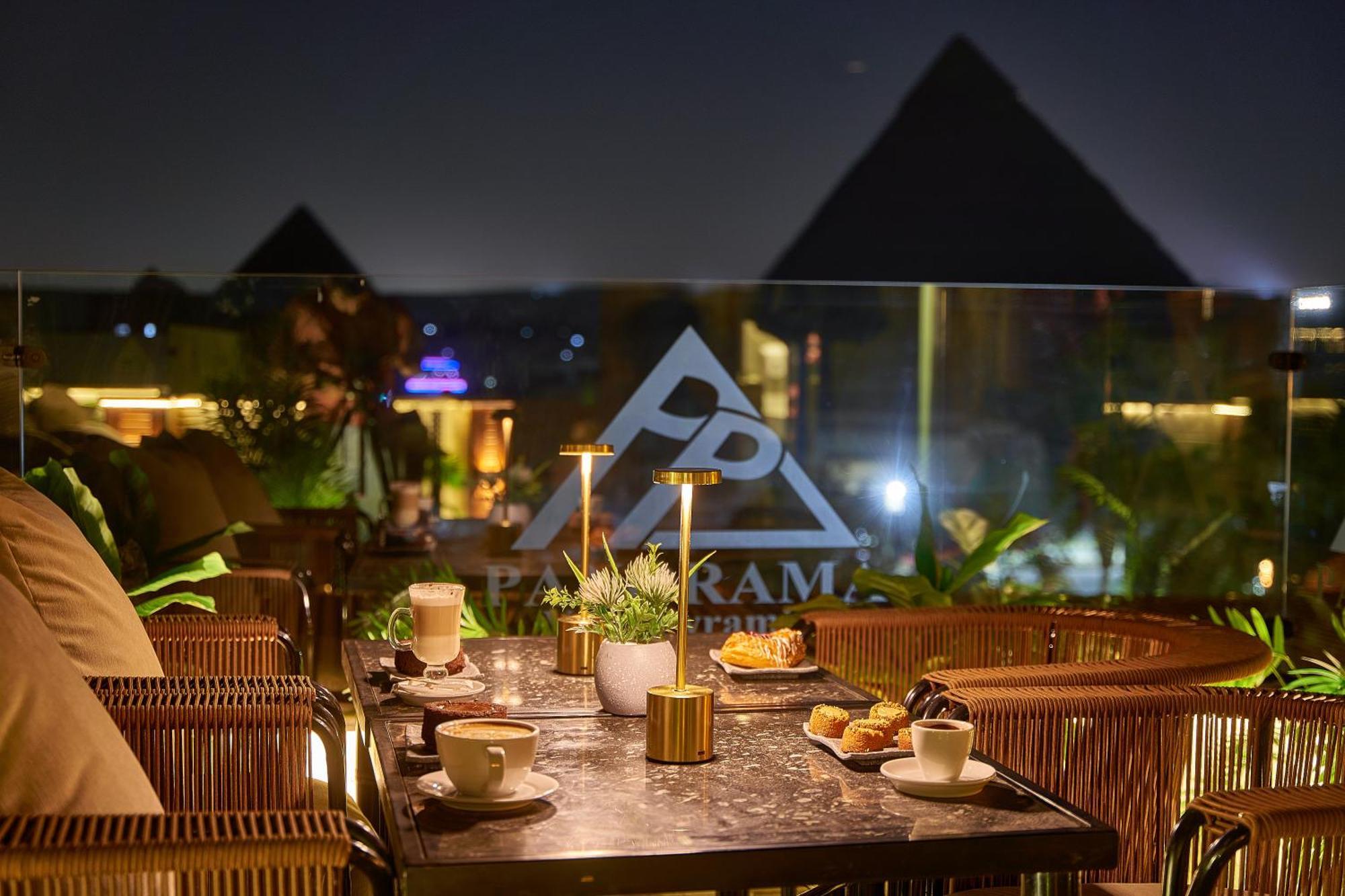 Panorama View Pyramids Hotel Kafrat al Jabal Luaran gambar