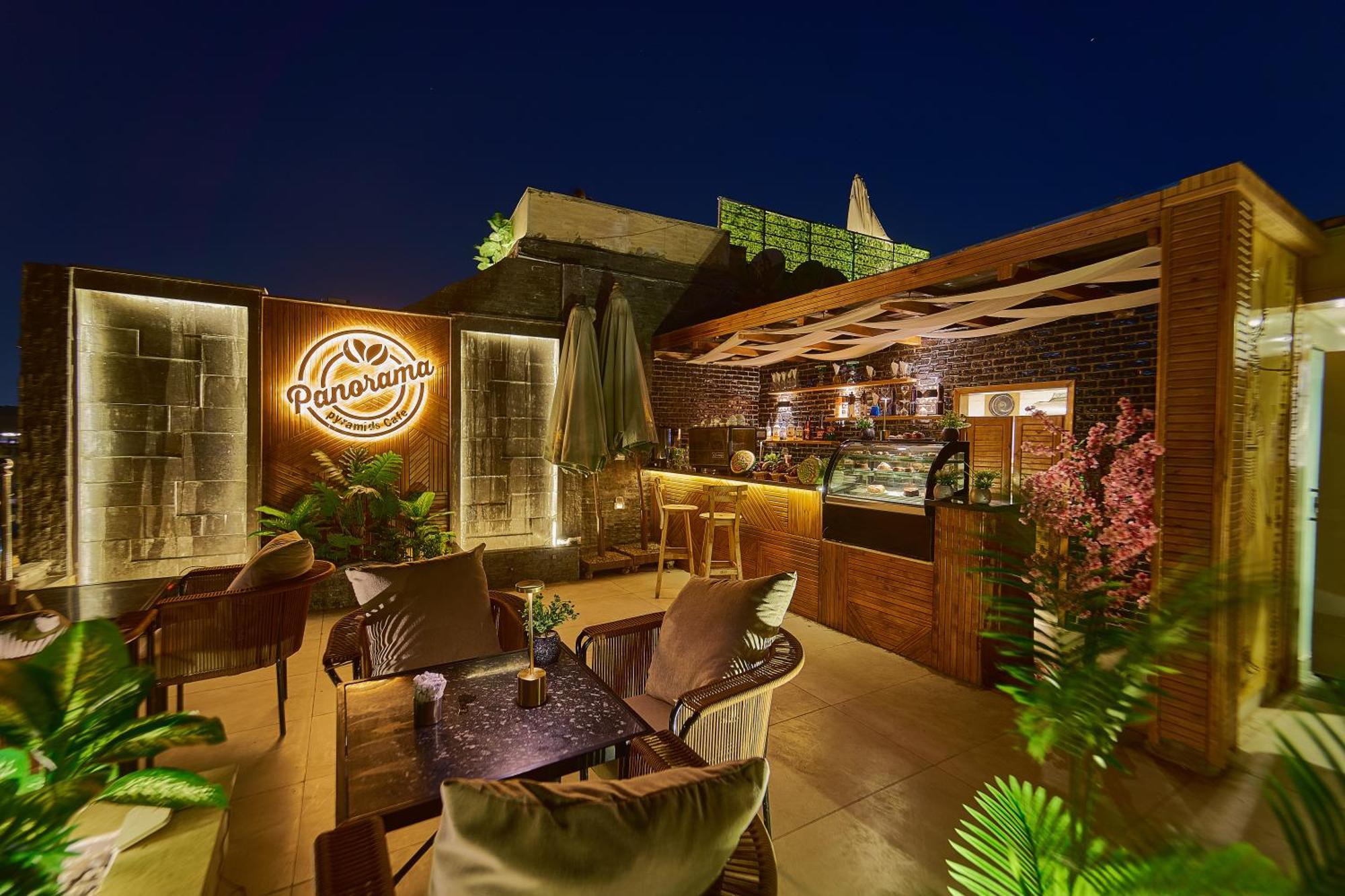 Panorama View Pyramids Hotel Kafrat al Jabal Luaran gambar